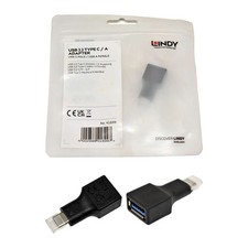 Lindy 41899 USB 3.2 Type C Male to USB A Female NEW NEW picture