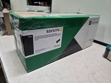 Genuine Lexmark 82K1UY0 Toner Cartridge, Yellow New Open Box. Sealed in plastic picture