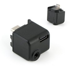3.5mm Audio Adapter for DJI Osmo Action 5Pro Mic Black  picture