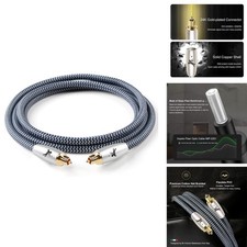 Impeto Premium Fiber Optic Audio Cable 3.2ft (1m) Toslink S/PDIF 24K picture