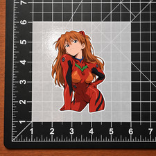 Neon Genesis Evangelion Asuka - Sticker for Laptop Notebook & More picture