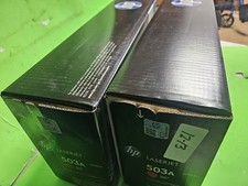SEALED Lot of 3  HP 503A Yellow Original LaserJet Toner Cartridge (CF503A) picture