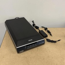 Epson Perfection V600 Flatbed Photo  Document Scanner TESTED Includes Cord picture