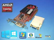 HP Compaq dc7600 dc7700 dc7800 dc7900 SFF FirePro Video Card +DVI to VGA Adapter picture