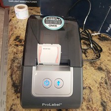 ProLabel Thermal Label Printer USB 2.0 Black Compact Desktop Label Printer picture