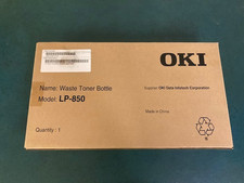 Oki Okidata LP-850 Waste Toner Bottle for Teriostar LP Models 1030, 1040 No Lid picture