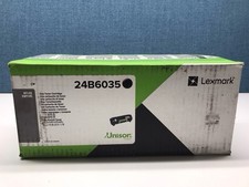 LEXMARK 24B6035 BLACK TONER CARTRIDGE picture