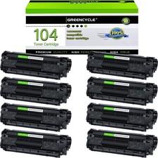 8PK CRG104 fits for Canon 104 FX9 FX10 Toner ImageClass MF4150 MF4350D D420 D480 picture