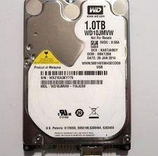 Western Digital WD10JMVW-11AJGS0 SBKT2BB Malaysia (WX21) 1TB USB HDD JAN/2014 picture