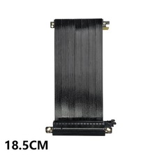 PCI E PCIe 5.0 X16 Riser Cable Double Reverse PCI Express Gen5 for ITX Server picture
