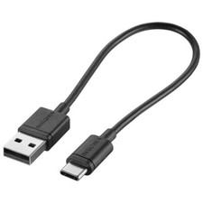 Lot of 3 Insignia 15cm (6 in.) USB-C Cable - Black NS-MCAB6-C picture