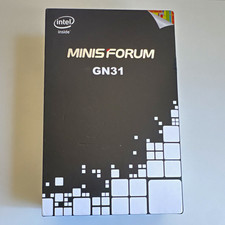 MINISFORUM GN31 Mini PC Desktop for Office, HDMI USB 3.0 RJ-45 Black picture