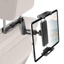 Tablet Holder for Car, 3 in 1 Extension Arm Adjustable Car Headrest Tablet Ho... picture