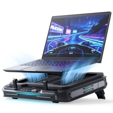 RGB Gaming Laptop Cooling Pad - V11 Pro Cooler with Adjustable Fan Speed picture