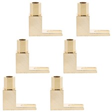 12Pcs Gold Plated Copper Audio Terminal Fitting for Theater and Amplifier Wire picture
