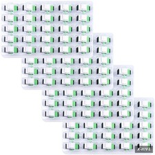 Optical 100-Pack SC/APC Fiber Optic Coupler Keystone Jack Modular Patch Panels picture