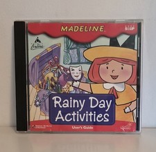 Madeline Rainy Day Activities PC MAC CD learn to paint color draw shapes puzzles picture