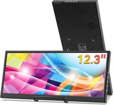 12.3 Inch IPS Stretched Bar LCD Travel Display 1920 * 720 Secondary Monitor picture