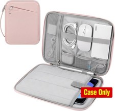 Padded Protective Bag with Handle for 9-11 Inch Tablet Sleeve Case - MoKo Pink picture