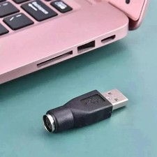 PS/2 PS2 Male to USB Female Adapter Converter Connector For Computer PC Keyboard picture