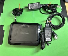 SonicWall SOHO Firewall Appliance w/ 2 OEM Power Supplies Tested Working Reset picture