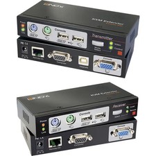 LINDY LIN-39378 Cat.5 KVM Extender Combo 300 PS/2 KVM Extender over Network Cable picture