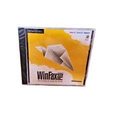 WinFax Pro Version 9.0 software for Windows OS Symantec New Factory Sealed 1998 picture