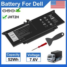 ✅LOT JHT2H Battery For Dell Latitude 7310 7410 4V5X2 HRGYV WY9MP P34S P34S001 US picture