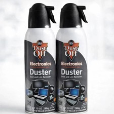 Dust-Off Electronics Compressed Air Duster 10 oz Cans – 2 Pack*** picture