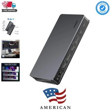 USB C Docking Station, DisplayLink 9-in-1,Revodok Pro 209,Dual 4K@60hz Monito... picture