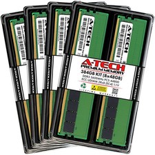 A-Tech 384GB 8x 48GB 2Rx8 PC5-44800E DDR5 5600 MHz ECC UDIMM Server Memory RAM picture