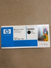 HP 124A Q6000A Black Toner Cartridge Genuine OEM New Sealed  picture