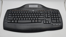 Logitech MX5500 Wireless Keyboard with LCD and Palm Rest Bluetooth Connectivity picture