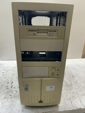 Vintage Beige ATX Desktop Computer Case picture