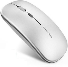 Q5 Slim Rechargeable Wireless Mouse, 2.4G Portable Optical Silent Ultra Thin picture