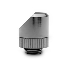 EKWB EK-Torque 45 Degree Angled Rotary Fitting, Black Nickel, 2-pack picture
