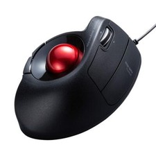Sanwa Supply MA-TB177BK Wired Ergo TrackballNEW picture