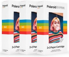 Polaroid Hi Print Photo Paper Triple Pack 60 Sheets Self Adhesive 2x3 Prints picture