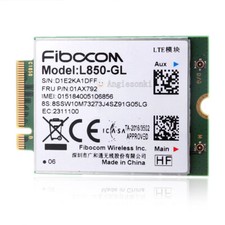 L850-GL LTE 4G WWAN Card Thinkpad L580 L490 X380 Yoga X1 Carbon 6th 01AX792-USK picture