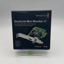 New BLACKMAGIC DESIGN DECKLINK MINI MONITOR SDI & HDMI for PCle Computers picture
