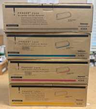 New Genuine Xerox Phaser 7300 Toner Cartridge SET Black Cyan Yellow Magenta picture