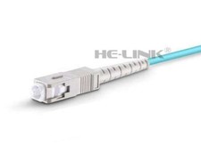50M SC-SC Outdoor Armored 10G OM3 MM Simplex Fiber Patch Cord picture