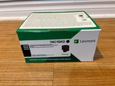 New Genuine Lexmark  74C1SK0  CX725 CS725 CS720 Black Toner Cartridge picture
