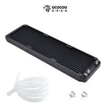 OCOCOO 360mm Aluminum Water-Cooled Radiator, N6 Connectors, with Air Vents picture