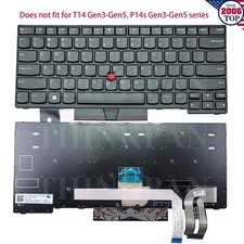 New US Keyboard for Lenovo Thinkpad T440 T460 T470 T480 T14 Gen P14s Gen 123456 picture