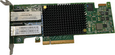 EMULEX LPE16002 Dual Port 16Gb Fibre Channel PCIe x8 HBA Card Low Profile picture