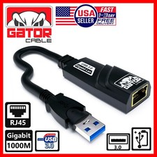 USB 3.0 Gigabit Ethernet LAN RJ45 1Gbps Network Adapter for Windows PC Mac picture