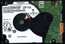 WD20SDZW-11JJ8S0 S/N: WX31A WESTERN DIGITAL 2TB THAILAND FEB 2019 picture