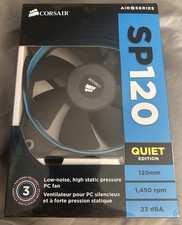 Corsair SP120 Quiet Edition Air Series PC Cooling Fan New In Box  picture