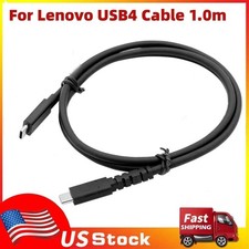 Genuine Lenovo USB 4.0 Cable 1M For Lenovo ThinkPad Dock 5000 FRU: 5C11R89276 picture